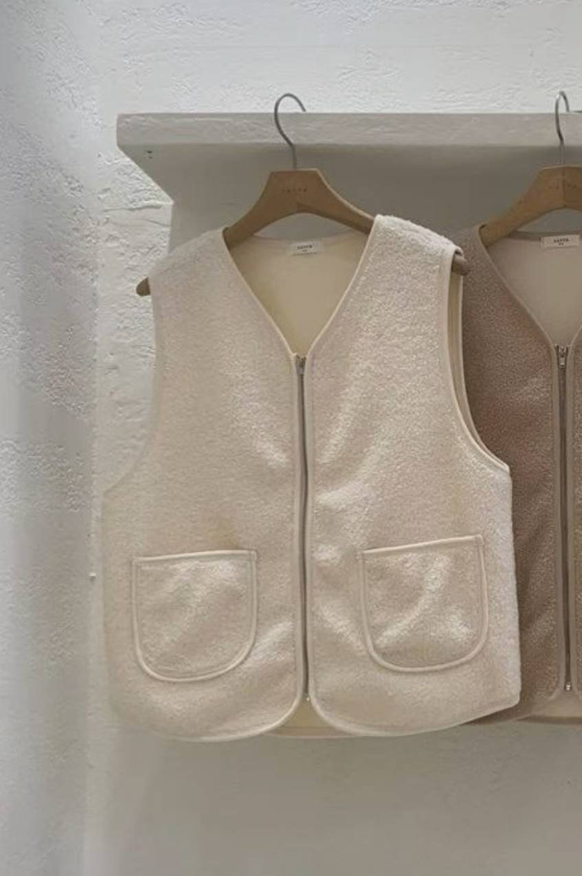 LATTE韓國直郵㊣女士新品推薦真品休閑25秋冬職業時尚馬甲雙面LATTE馬甲