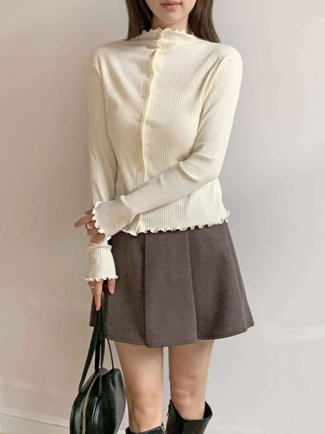 CHEEMI韓國直郵㊣女士新款熱賣25秋冬時尚休閑真品推薦長袖T恤CHEEMI長袖T恤