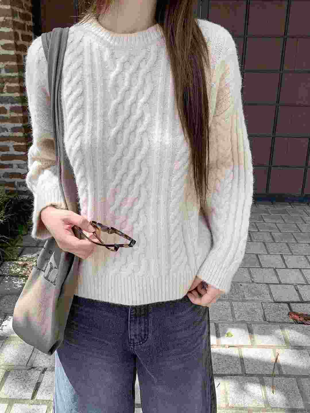 CHEEMI韓國直郵㊣女士新品25秋冬時尚休閑真品職業人氣毛衣CHEEMI毛衣