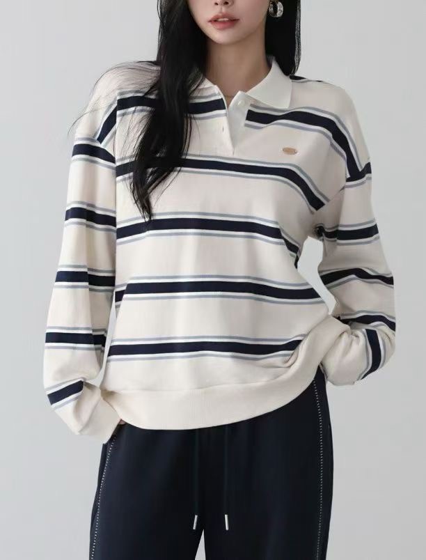 LATTE東大門㊣實拍女士新品25秋冬休閑時尚真品人氣職業衛衣LATTE衛衣