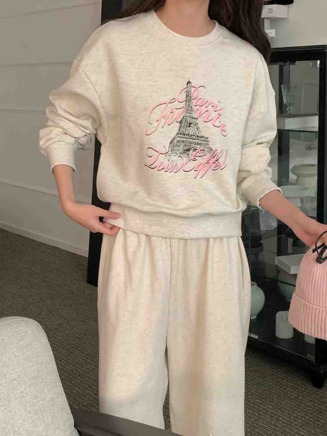 OBE東大門㊣直郵女裝新款真品推薦25秋冬熱賣職業休閑人氣衛衣OBE衛衣