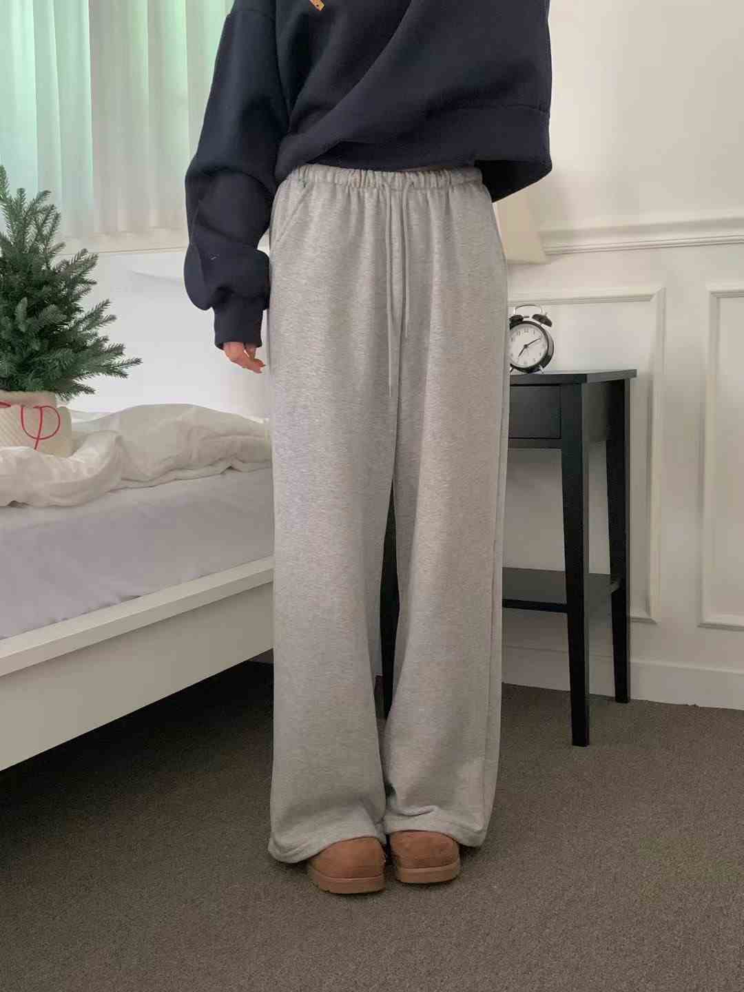 OBE東大門㊣直郵女裝新品時尚推薦真品熱賣25秋冬職業休閑褲OBE休閑褲