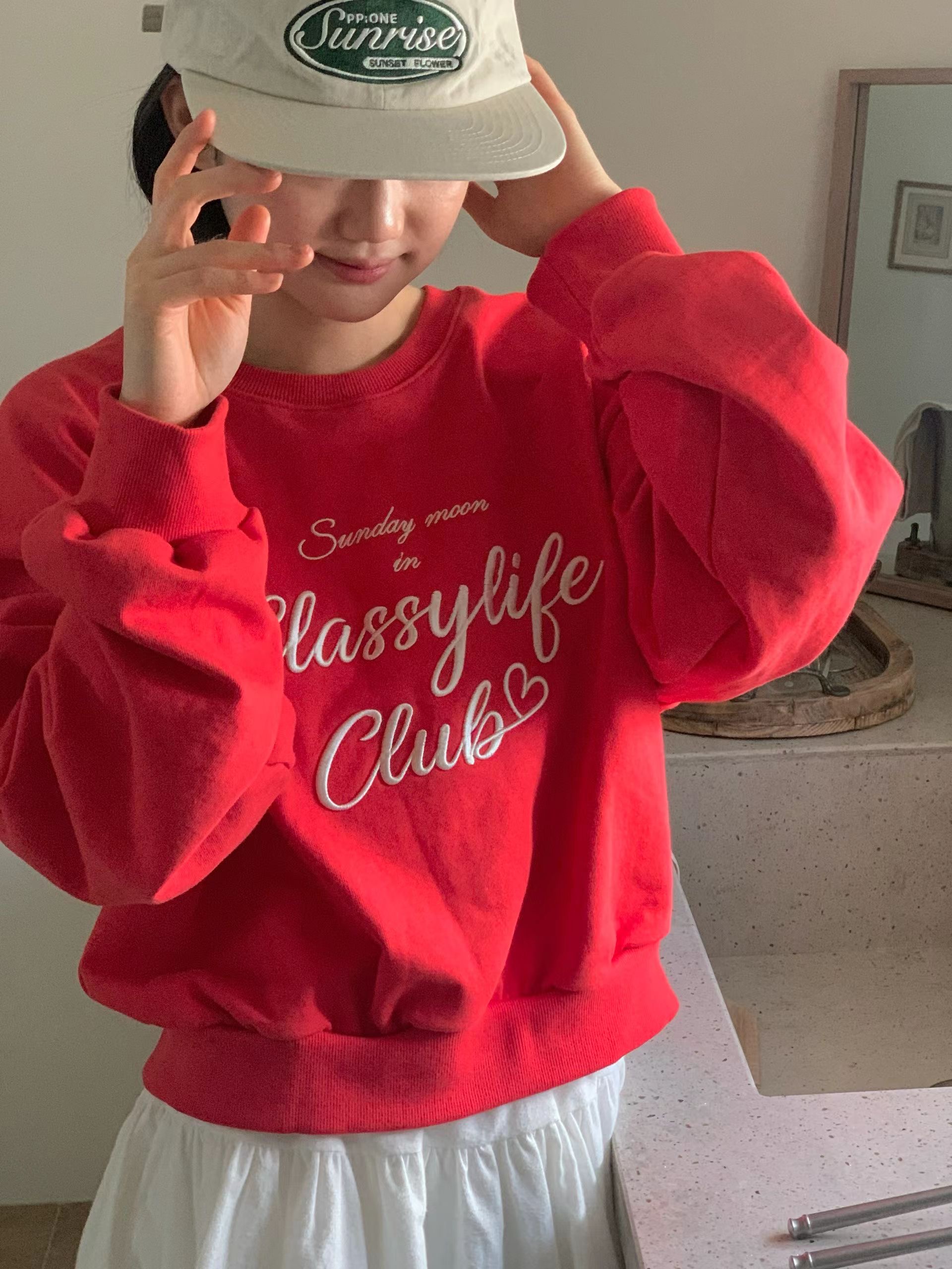 OBE東大門㊣代購女裝新品推薦25秋冬休閑職業熱賣人氣真品衛衣OBE衛衣