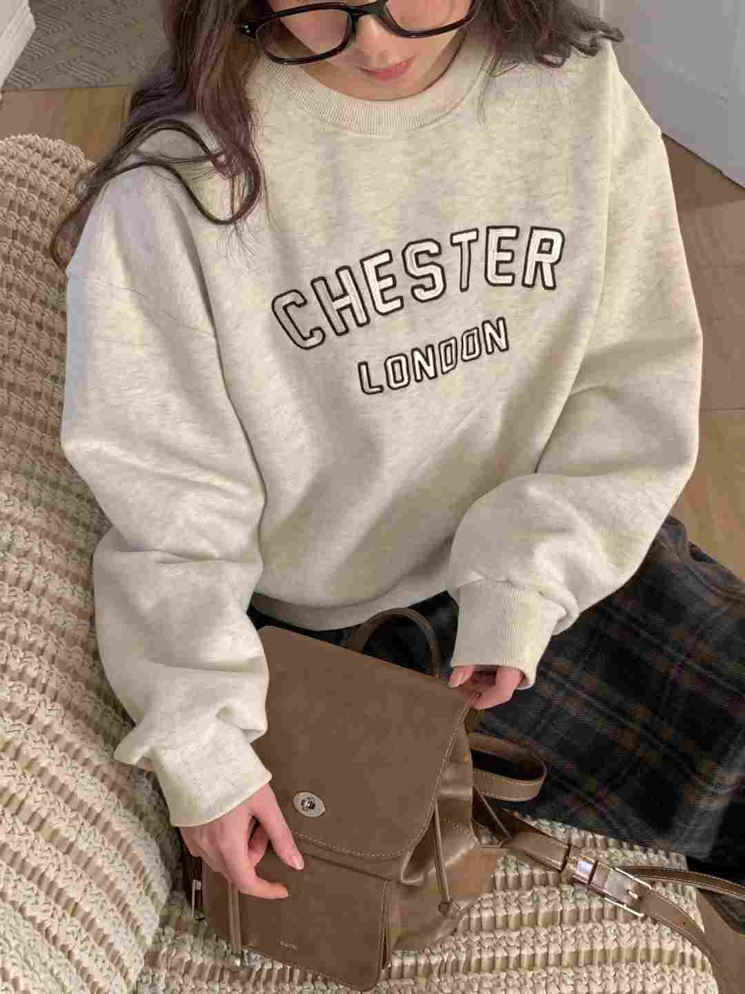 OBE東大門㊣直郵女士新款25秋冬人氣職業真品時尚推薦休閑衛衣OBE衛衣