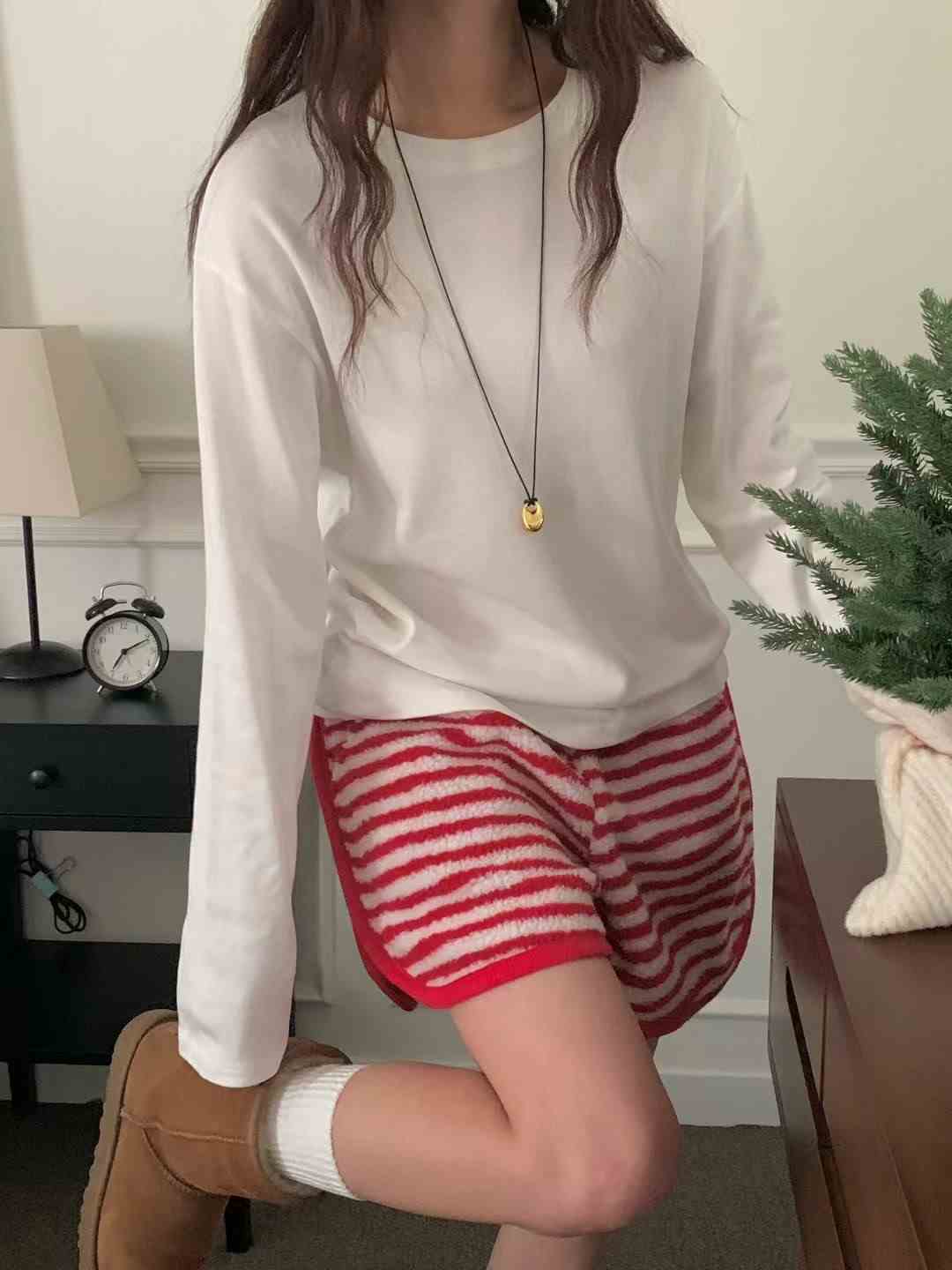 OBE東大門㊣實拍女士新品25秋冬推薦人氣職業時尚真品長袖T恤OBE長袖T恤