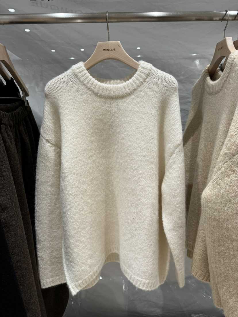MONIQUE東大門㊣實拍女裝新品25秋冬人氣休閑推薦針織衫寬松MONIQUE針織衫