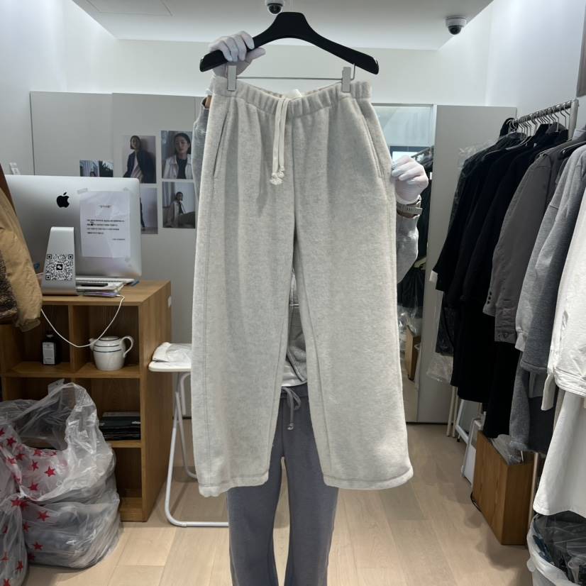 THE STARDUST韓國直郵㊣女裝新品人氣時尚熱賣推薦休閑褲羊毛THE STARDUST休閑褲