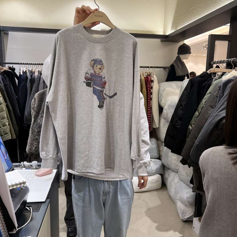 SELF SERVICE韓國直郵㊣女裝新款時尚25秋冬推薦休閑長袖T恤SELF SERVICE長袖T恤