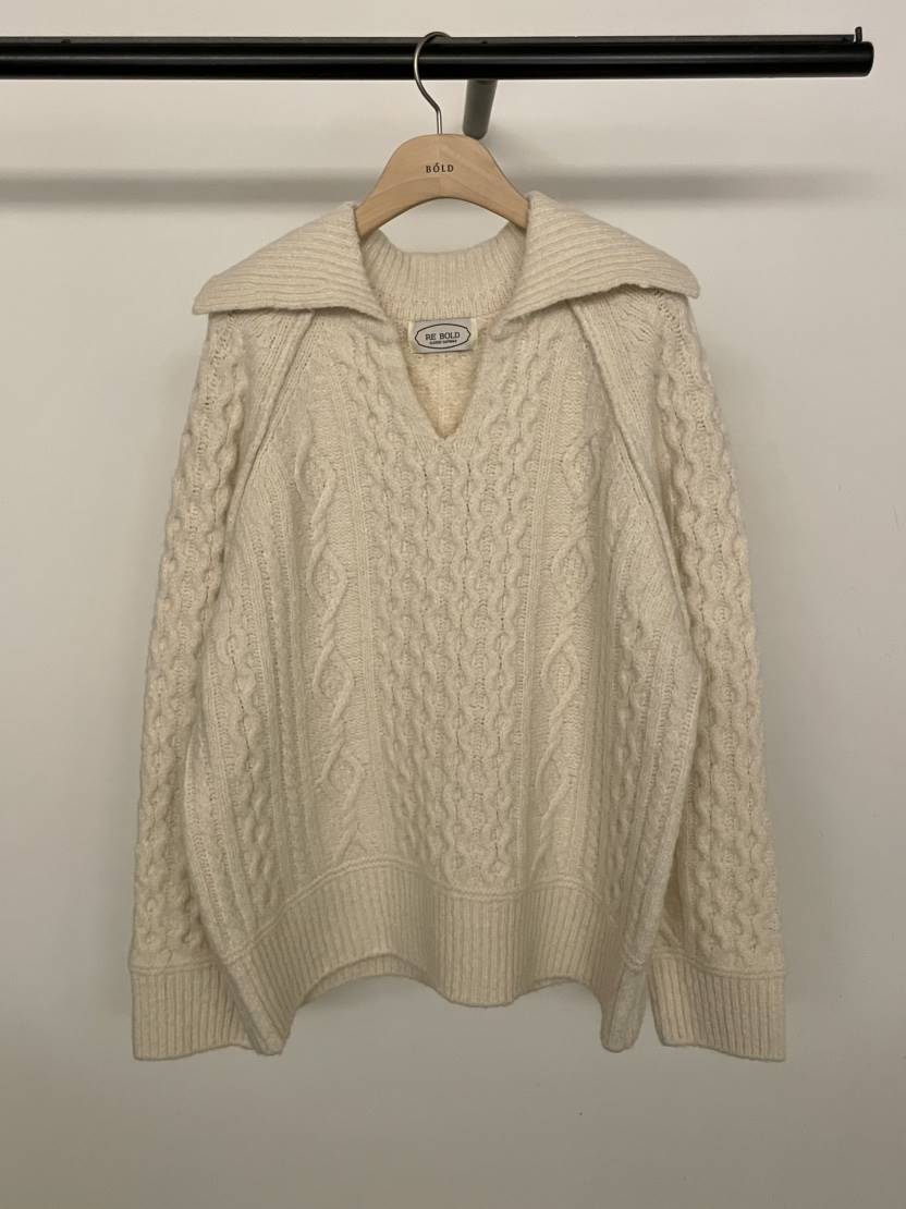 BOLD-A韓國代購㊣女士新款休閑職業人氣25秋冬真品推薦針織衫RE BOLD針織衫