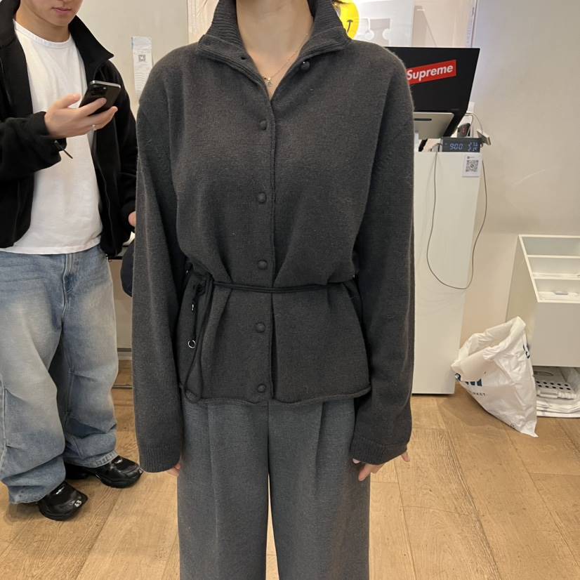 LA MAGIE FEMME東大門㊣代購女士新品真品職業針織衫含腰帶Lamagie Femme針織衫