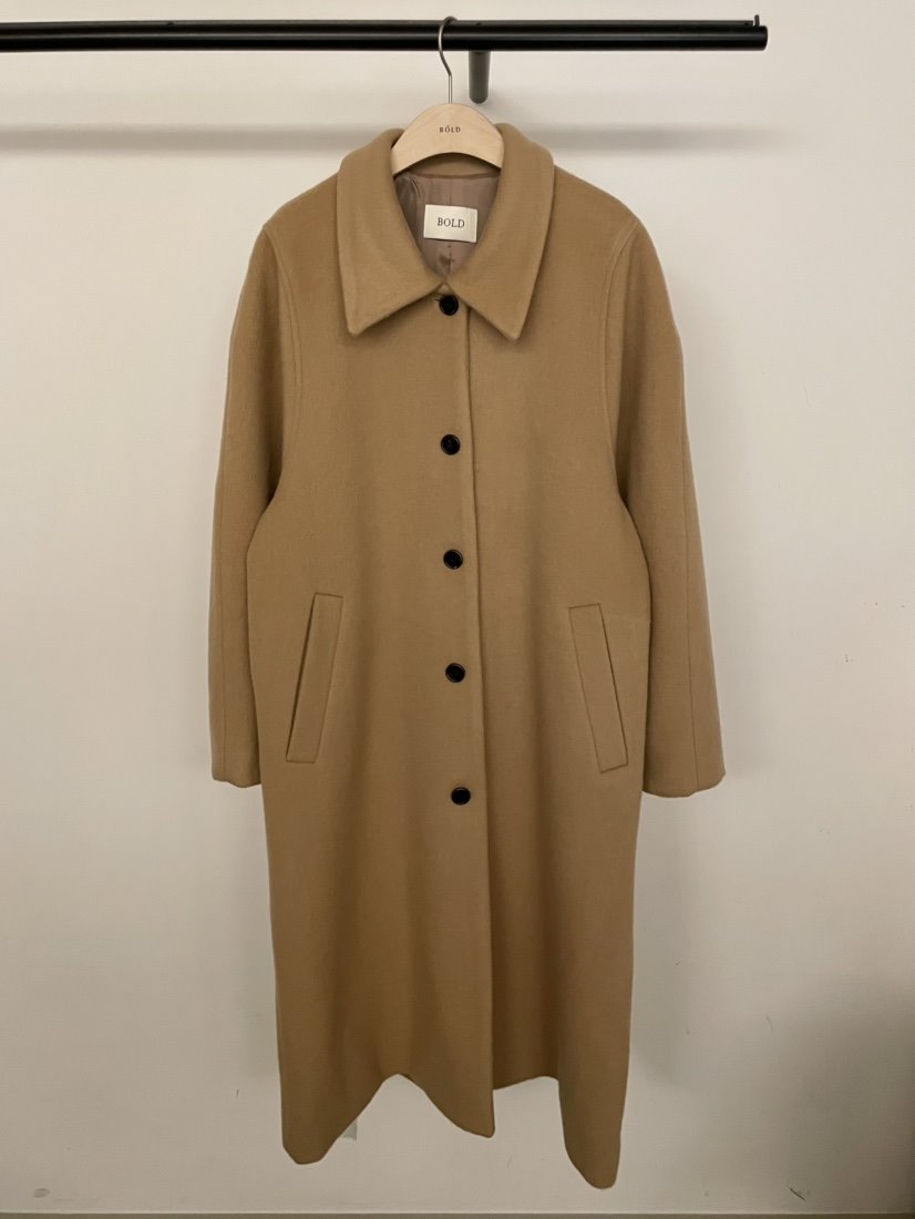 BOLD-A東大門㊣直郵女士新品推薦真品25秋冬中長款大衣羊毛RE BOLD中長款大衣