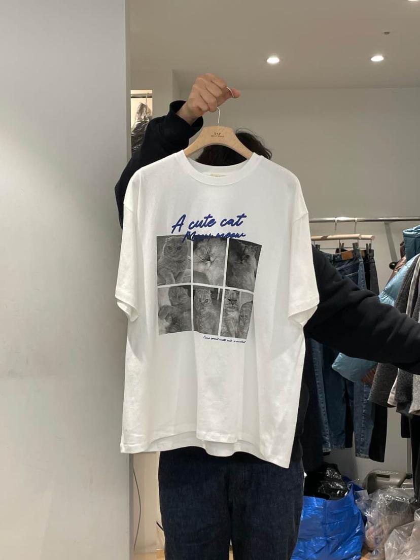 TAF韓國直郵㊣女裝新品職業休閑人氣推薦時尚熱賣25秋冬T恤TAFT恤