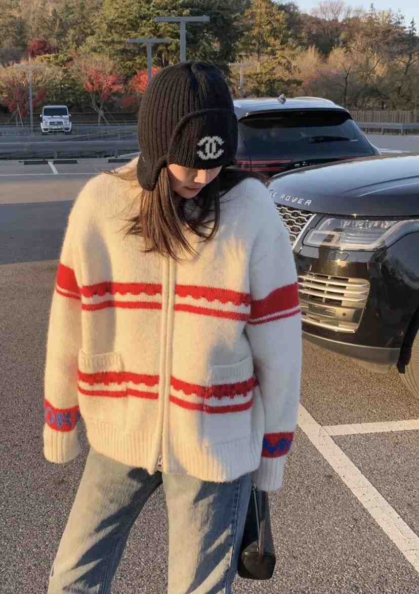 COURGETTE東大門㊣直郵女士新款推薦休閑時尚人氣職業針織衫COURGETTE針織衫