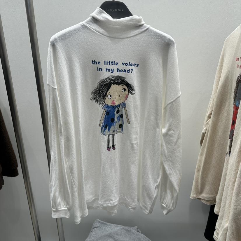 TARABY MOTION韓國代購㊣女士新品時尚職業熱賣推薦長袖T恤TARABY MOTION長袖T恤