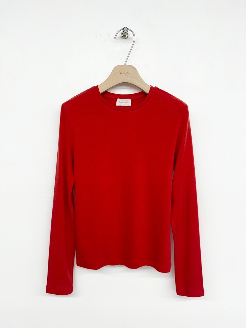 TOOGOOD韓國直郵㊣女士新品休閑25秋冬職業熱賣推薦長袖T恤TOOGOOD長袖T恤
