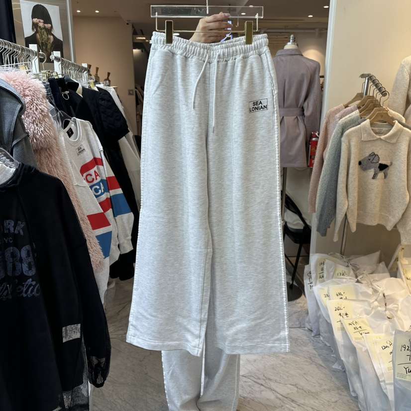 CHEAP-CHIC東大門㊣代購女士新品推薦職業人氣時尚休閑褲加絨CHEAP-CHIC/CHARLES THE SECOND休閑褲