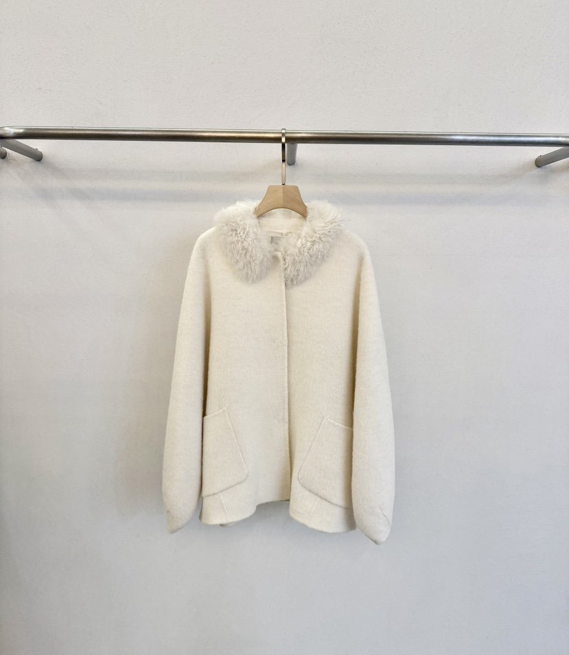 FORM韓國代購㊣女士新品25秋冬人氣休閑時尚推薦職業夾克羊毛FORM夾克