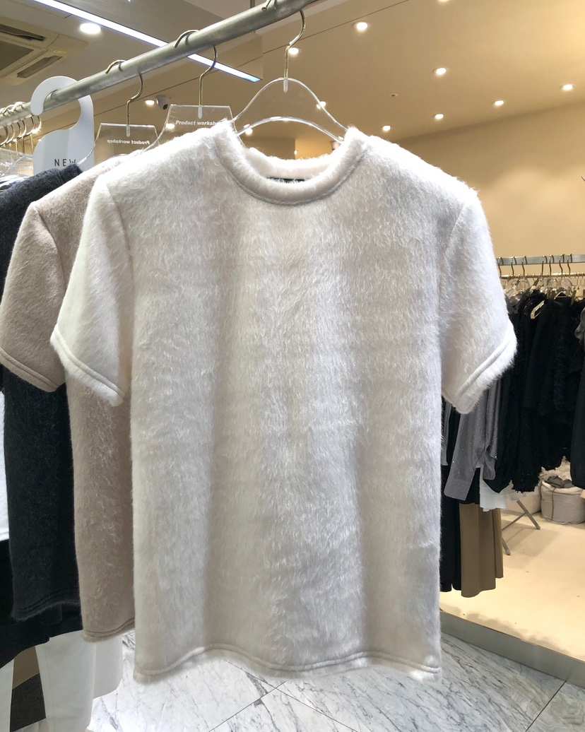 WORK SHOP東大門㊣代購女士新品職業人氣推薦T恤安哥拉羊毛Work_shopT恤