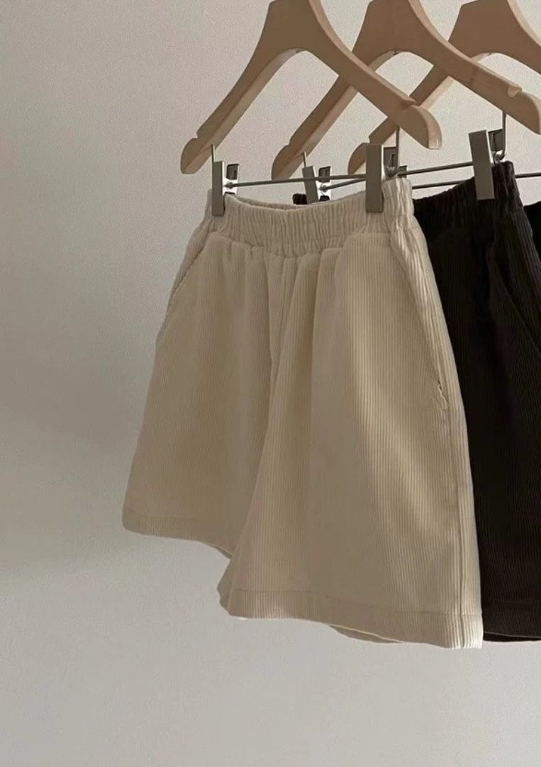 MONIQUE東大門㊣實拍女士新款熱賣推薦職業25秋冬短褲燈芯絨MONIQUE短褲