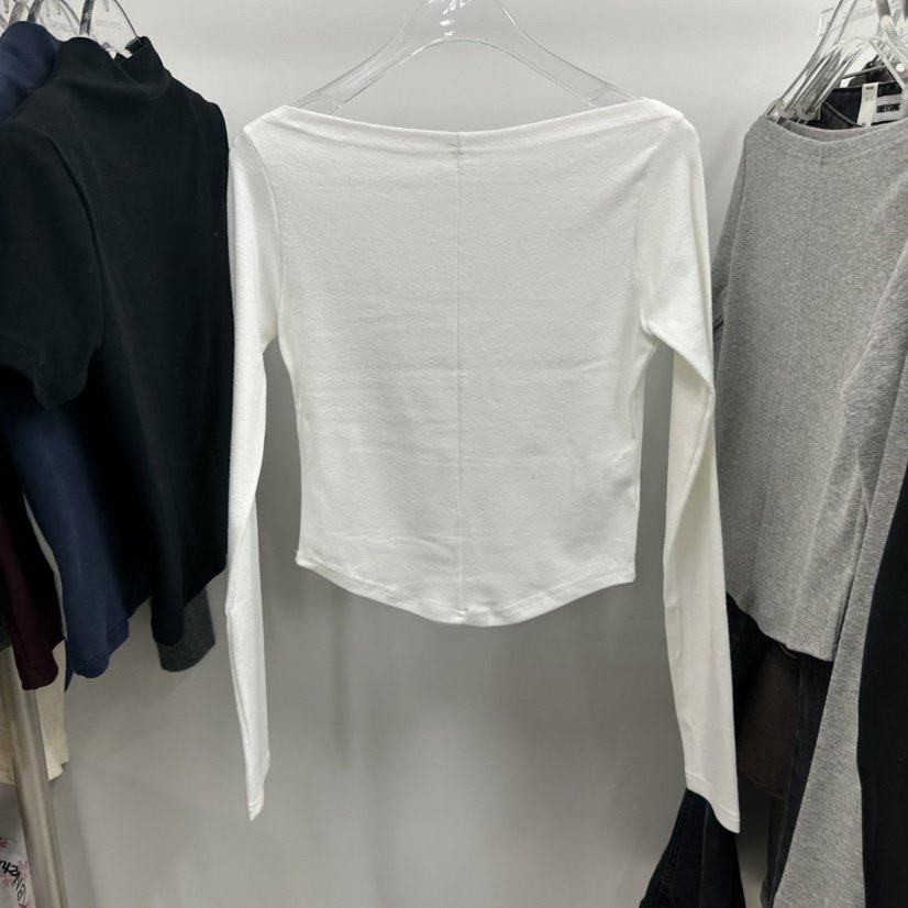 TOPDRESSING東大門㊣實拍女士新款25秋冬時尚休閑職業長袖T恤TOPDRESSING長袖T恤