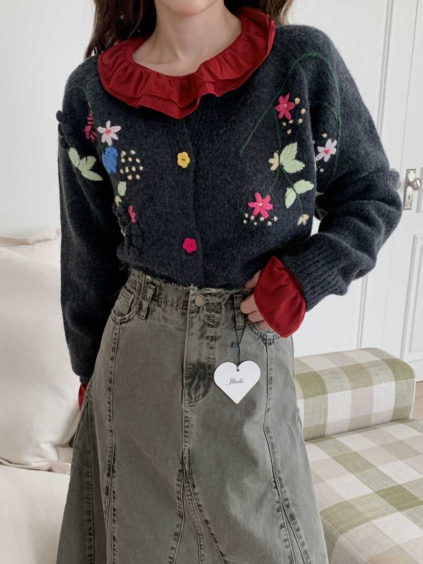 JKICHI東大門㊣代購女裝新品熱賣休閑推薦時尚人氣25秋冬毛衣JKICHI毛衣