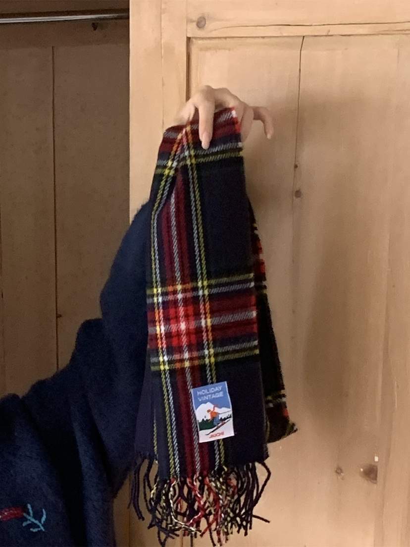 JKICHI韓國直郵㊣女裝新品25秋冬熱賣休閑圍巾披肩格子圍巾JKICHI圍巾/披肩