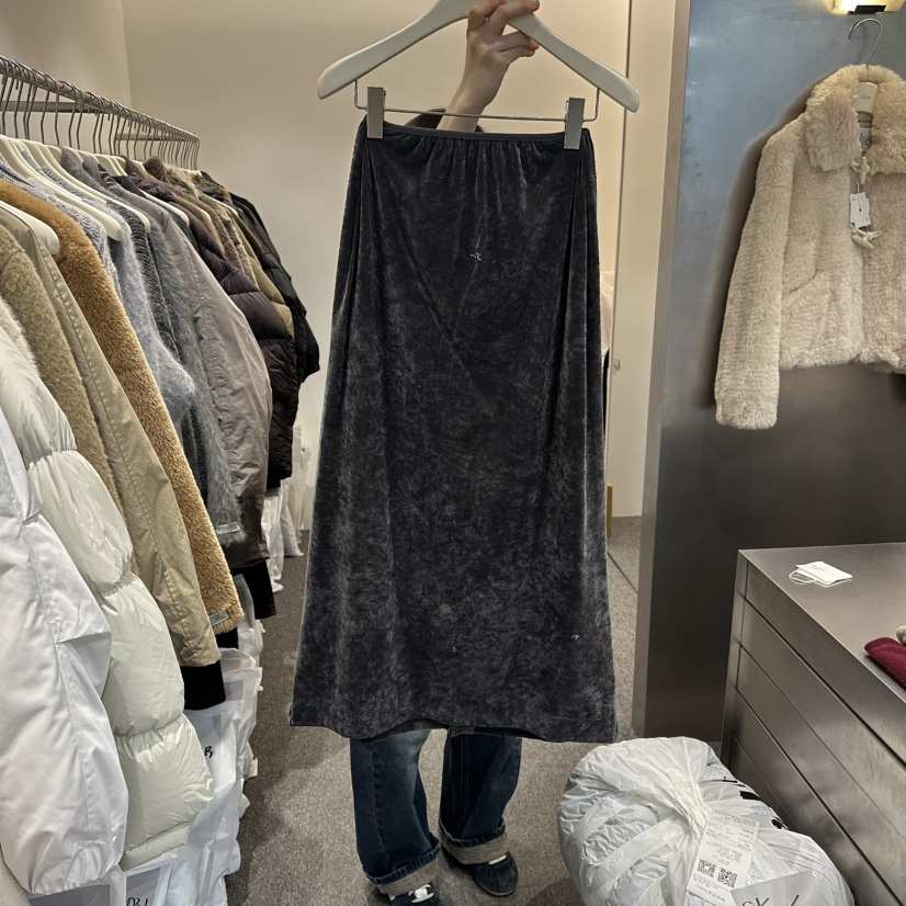 ALTER東大門㊣代購女士新品職業25秋冬時尚休閑人氣熱賣長裙Alter長裙