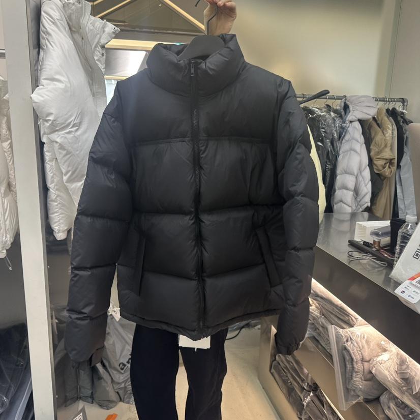 RIVER韓國代購㊣女士新品熱賣休閑時尚推薦短款羽絨服拉鏈鵝絨WATER/RIVER短款羽絨服