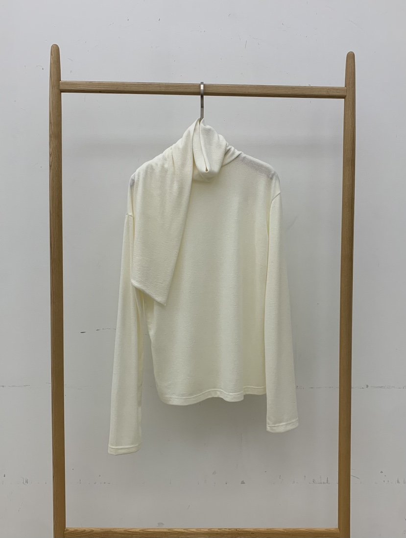 B_GARDER東大門㊣實拍女士新款熱賣推薦25秋冬職業長袖T恤圍巾B.GARDER長袖T恤