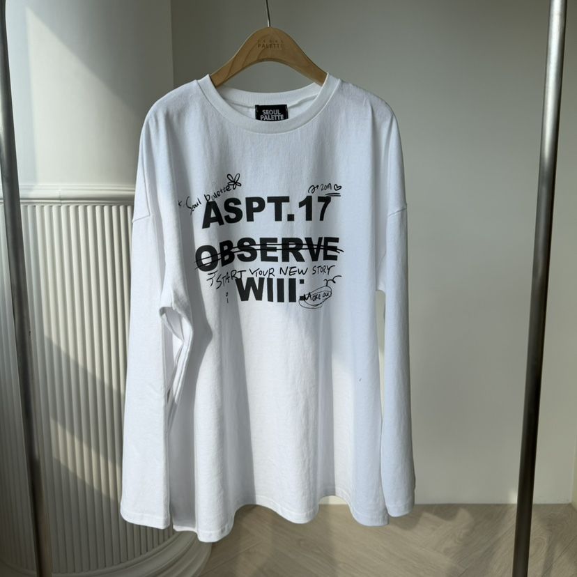 PALETTE-Q東大門㊣實拍女裝新品職業時尚熱賣25秋冬長袖T恤PALETTE長袖T恤