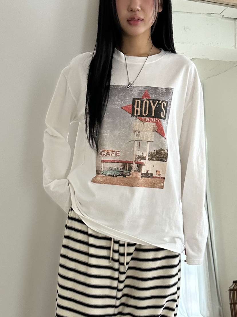 I MFACT東大門㊣直郵女裝新款人氣熱賣推薦25秋冬時尚長袖T恤I MFACT長袖T恤