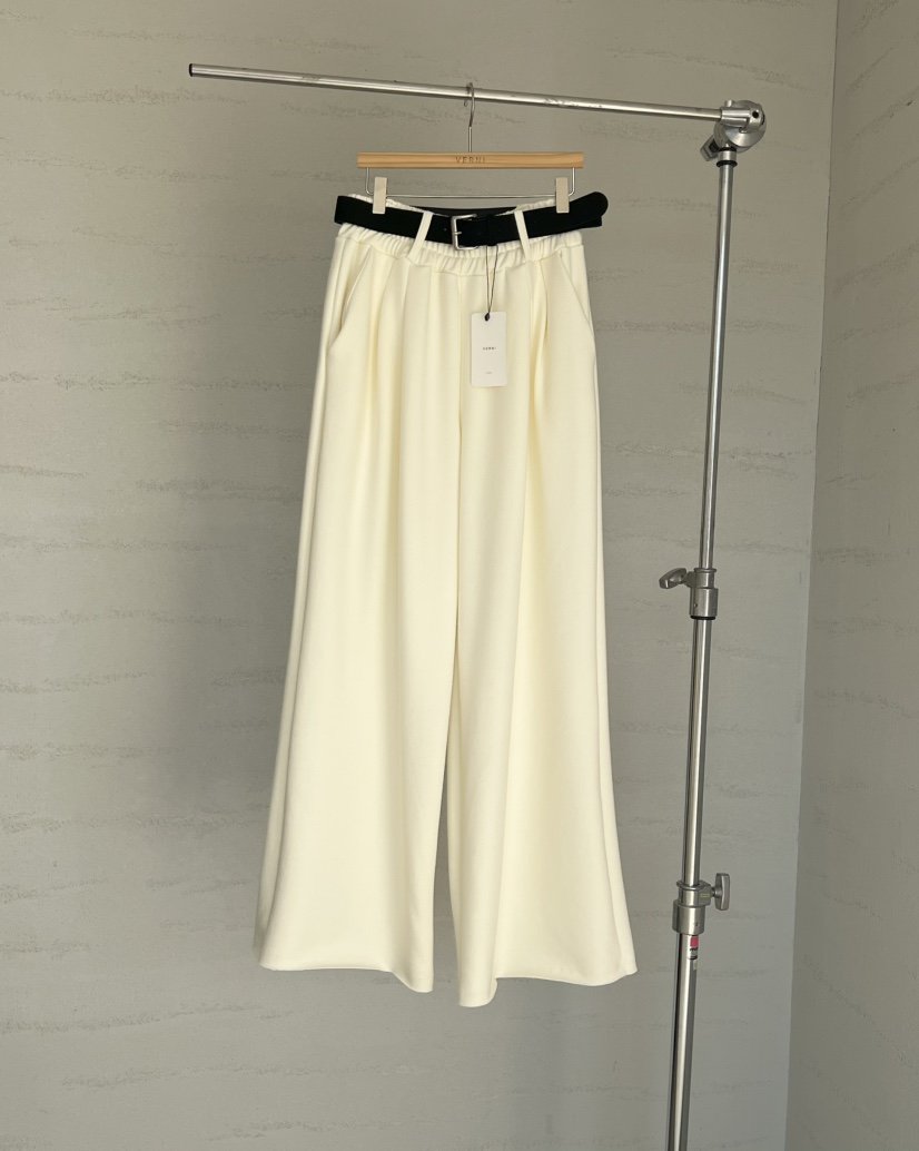 VERNI東大門㊣代購女裝新品推薦時尚人氣休閑褲不含腰帶加絨VERNI休閑褲