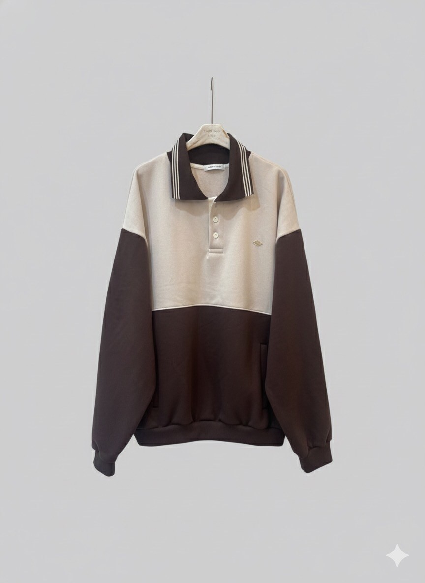 FORMSTUDIO韓國代購㊣女裝新款熱賣推薦人氣25秋冬衛衣羊皮FORMSTUDIO衛衣