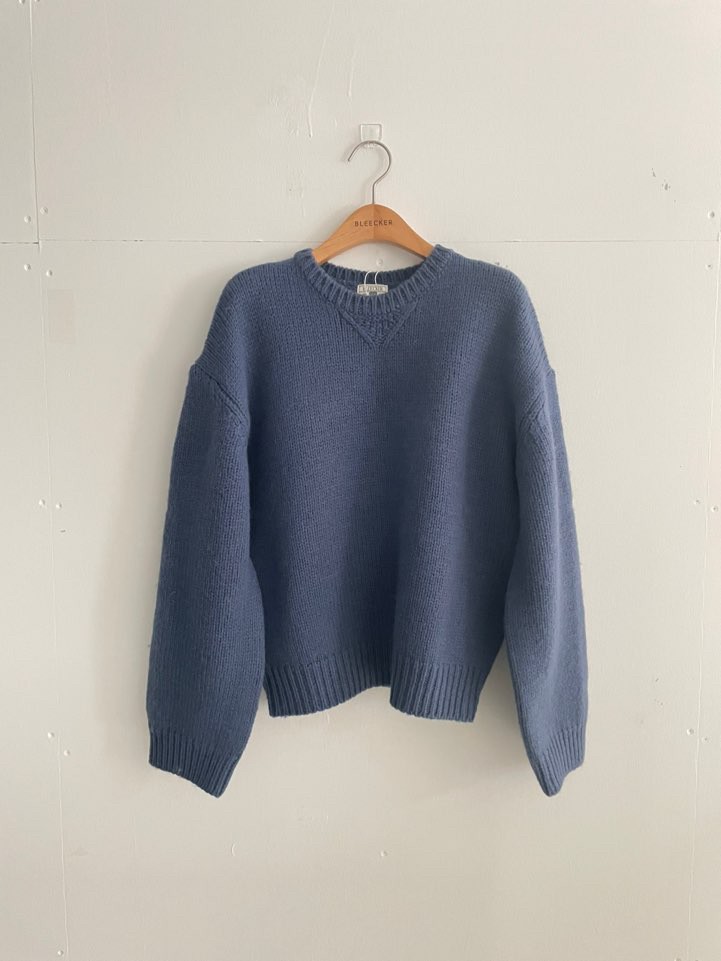 BLEECKER韓國直郵㊣女士新款職業熱賣時尚25秋冬推薦針織衫BLEECKER針織衫