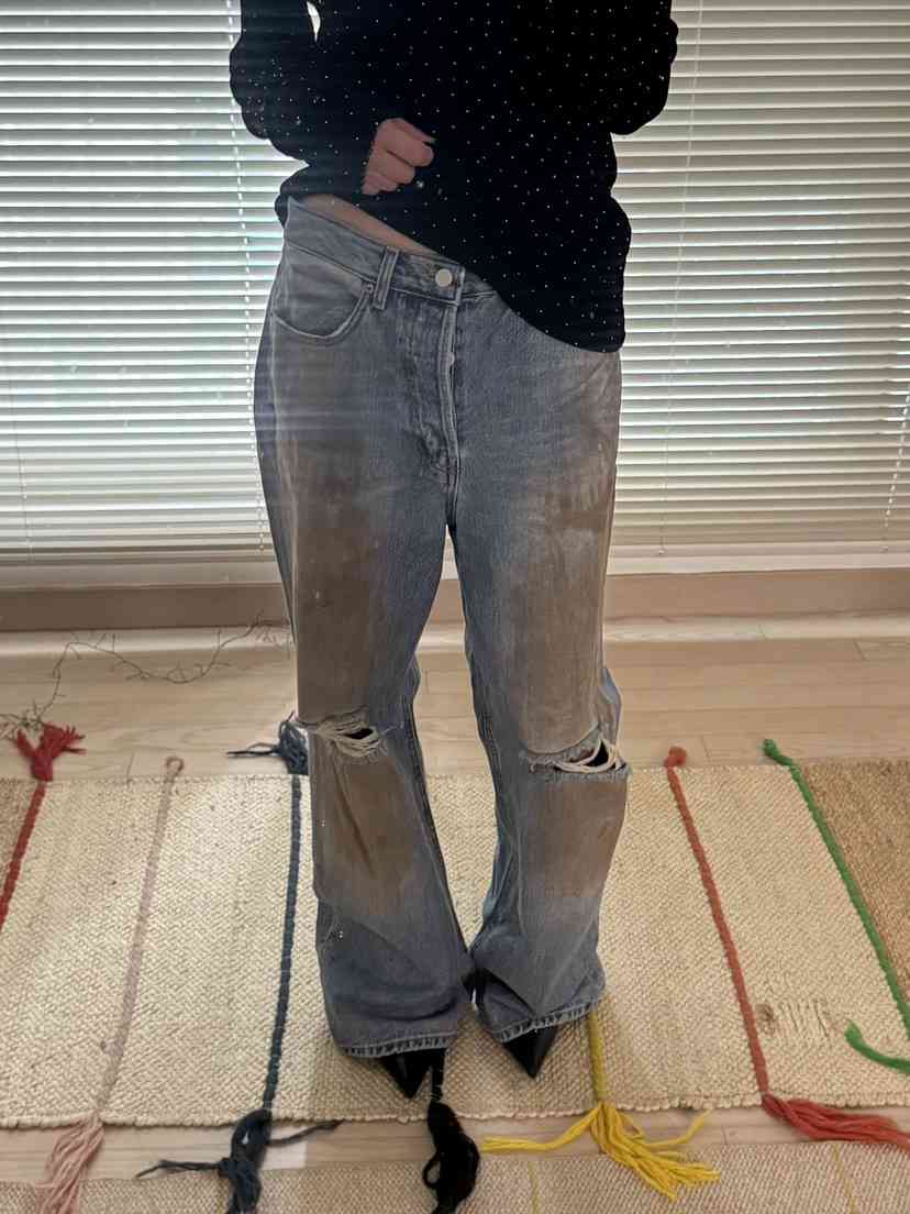 FRANC—L東大門㊣直郵女士新品推薦人氣職業25秋冬休閑牛仔褲FRANC牛仔褲