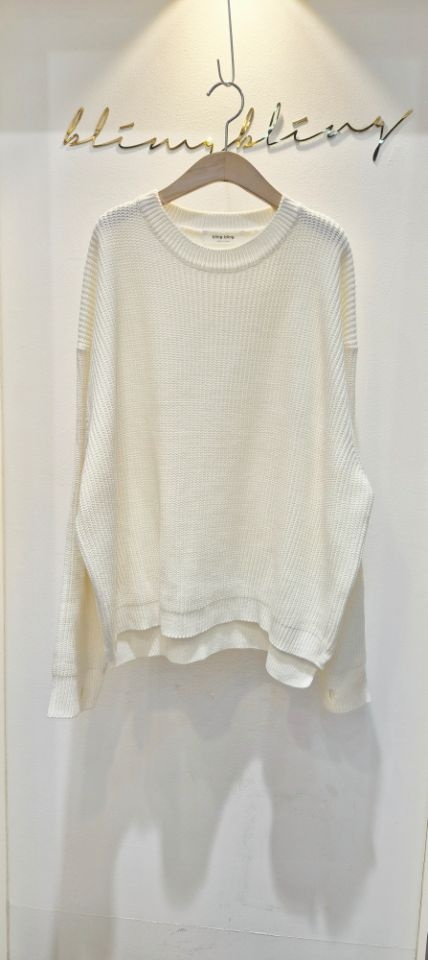 RICO東大門㊣代購女士新款休閑推薦25秋冬時尚針織衫手工編織bling bling/RICO針織衫