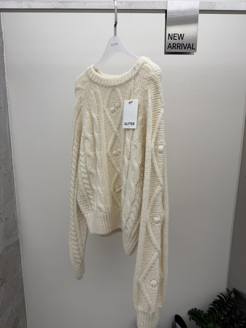 GLITTER東大門㊣直郵女士新品推薦熱賣25秋冬時尚人氣職業毛衣GLITTER毛衣