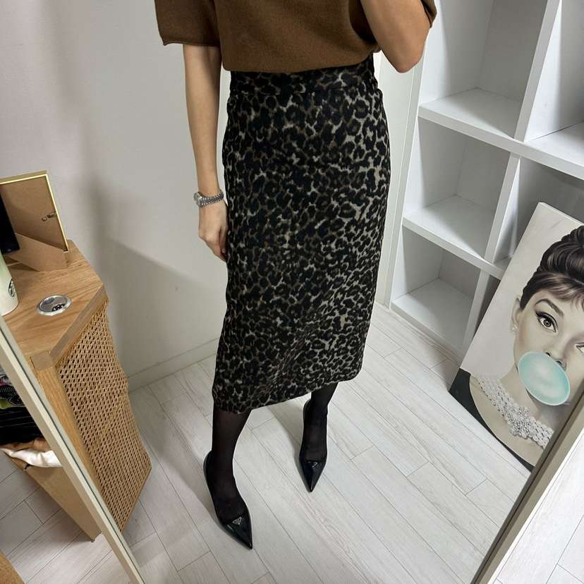 SOUIT韓國直郵㊣女士新品25秋冬推薦時尚人氣職業半身裙中短裙SOUIT by mabel-L半身裙/中短裙