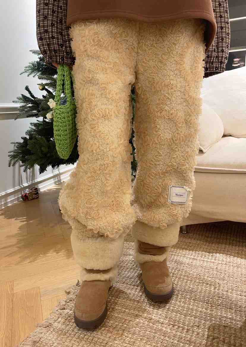 BOUTIQUE-L東大門㊣直郵女士新款休閑時尚職業25秋冬休閑褲BOUTIQUE-L休閑褲