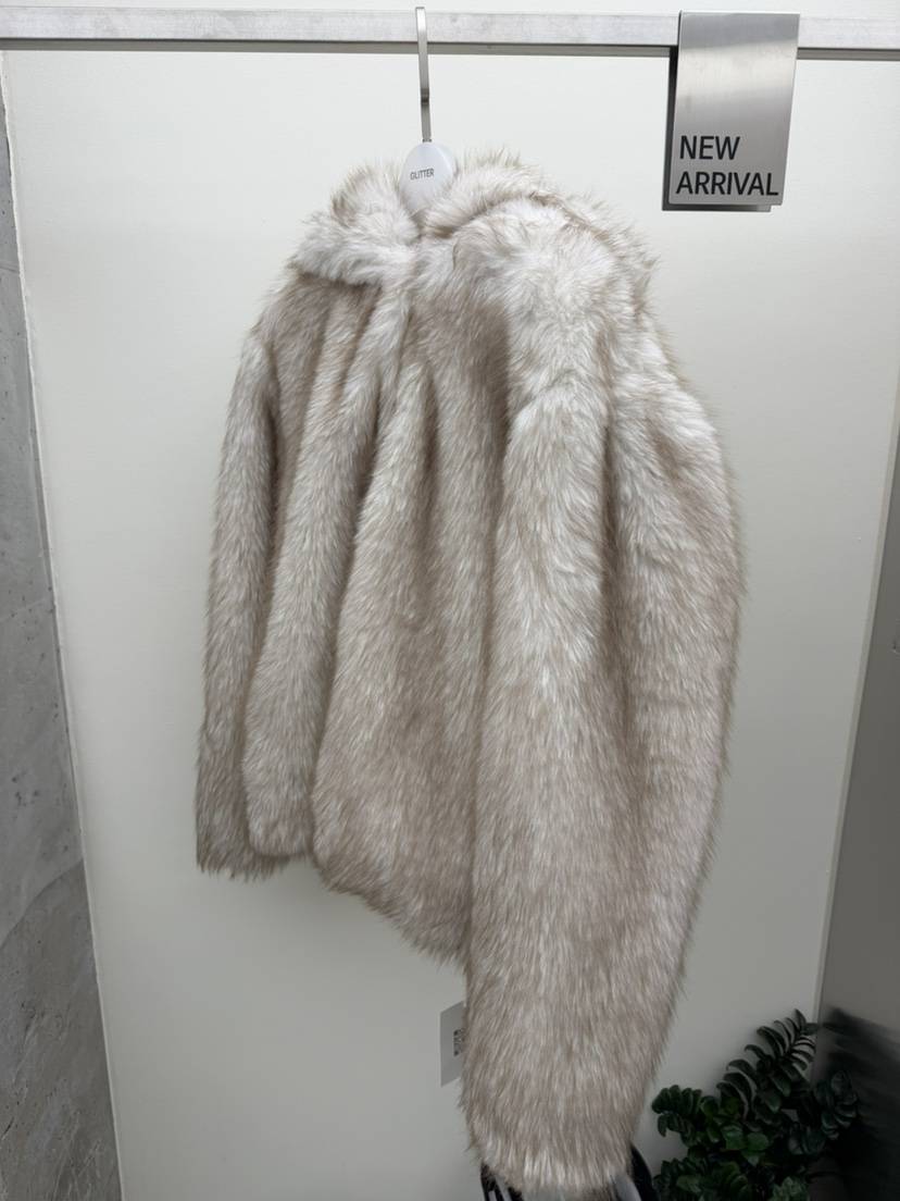 GLITTER東大門㊣直郵女士新品25秋冬職業休閑人氣時尚短款大衣GLITTER短款大衣