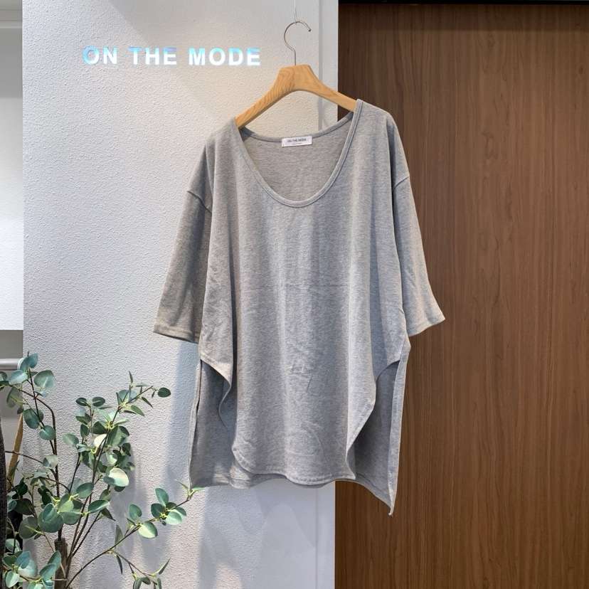 ON THE MODE韓國直郵㊣女裝新款休閑推薦人氣職業T恤毛皮ON THE MODET恤