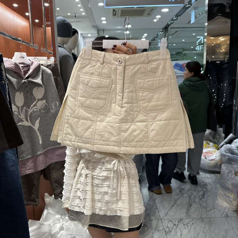 ILLO韓國代購㊣女裝新款25秋冬時尚休閑推薦人氣熱賣職業裙褲ILLO裙褲