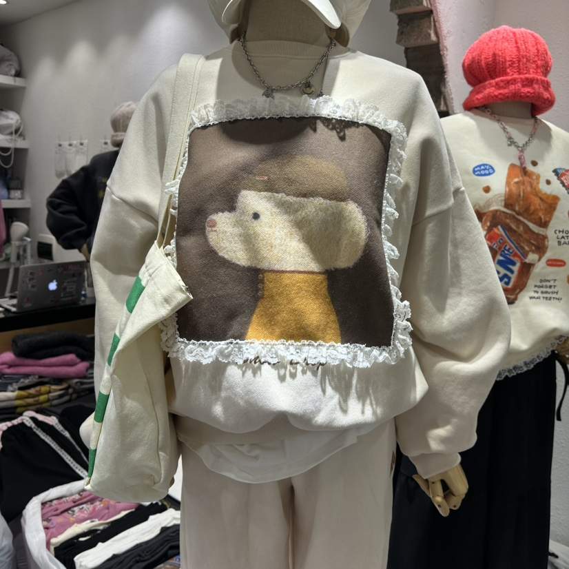 EVE東大門㊣直郵女士新款休閑人氣25秋冬熱賣職業推薦衛衣加絨EVE衛衣