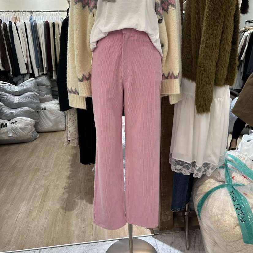 HANSUNGHYUN韓國直郵㊣女士新款25秋冬推薦熱賣休閑褲燈芯絨HANSUNGHYUN休閑褲