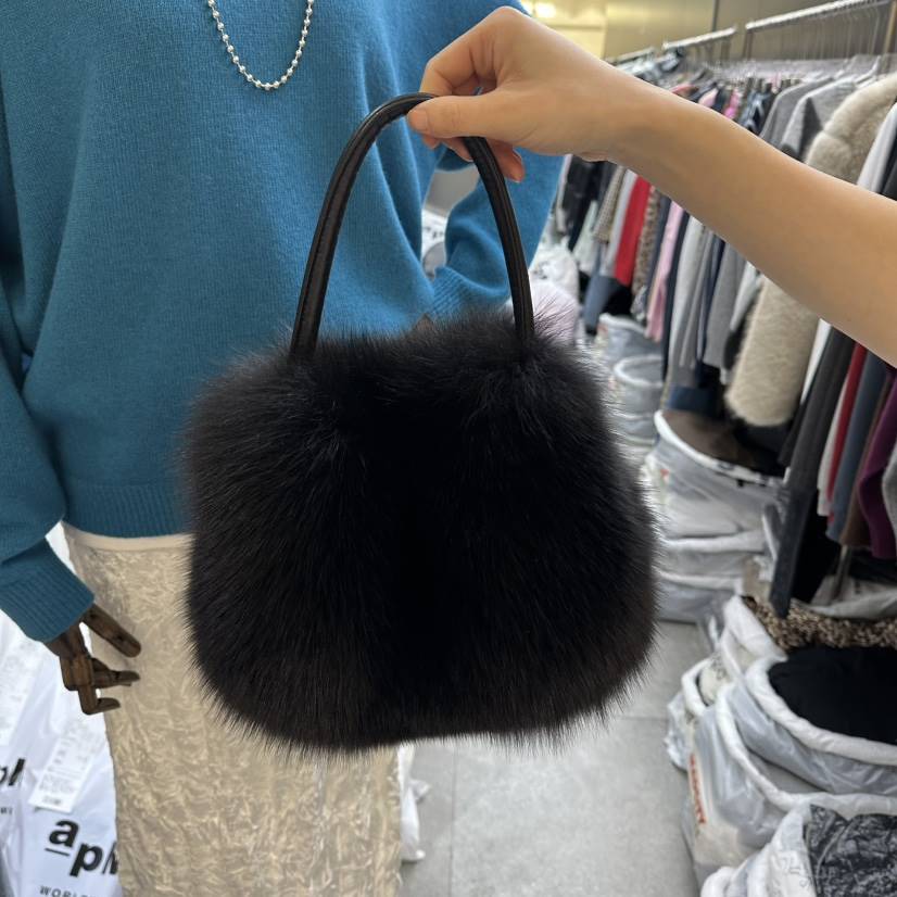 MADCITY東大門㊣直郵女士新品25秋冬熱賣人氣時尚手提包狐貍MADCITY手提包