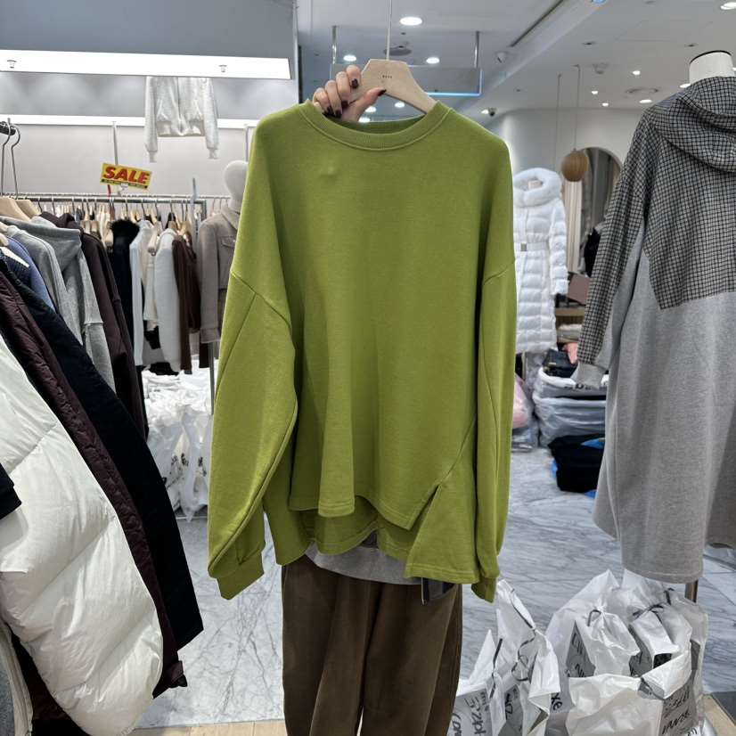 REVE-L韓國代購㊣女士新款職業推薦休閑25秋冬人氣熱賣衛衣REVE-L衛衣