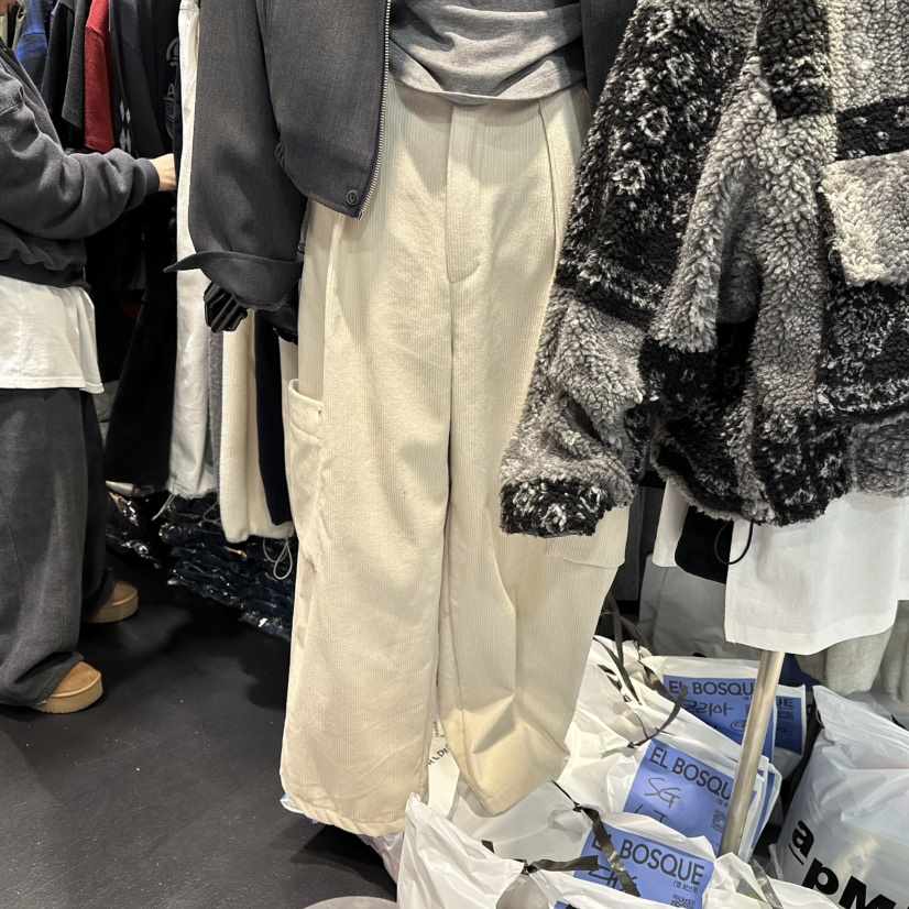 EL BOSQUE東大門㊣代購女士新品人氣休閑熱賣時尚25秋冬休閑褲EL BOSQUE休閑褲