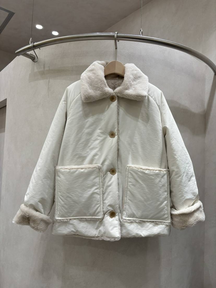 WHO IS SHE韓國代購㊣女裝新品熱賣真品25秋冬夾克兩面穿雙面WHO IS SHE夾克