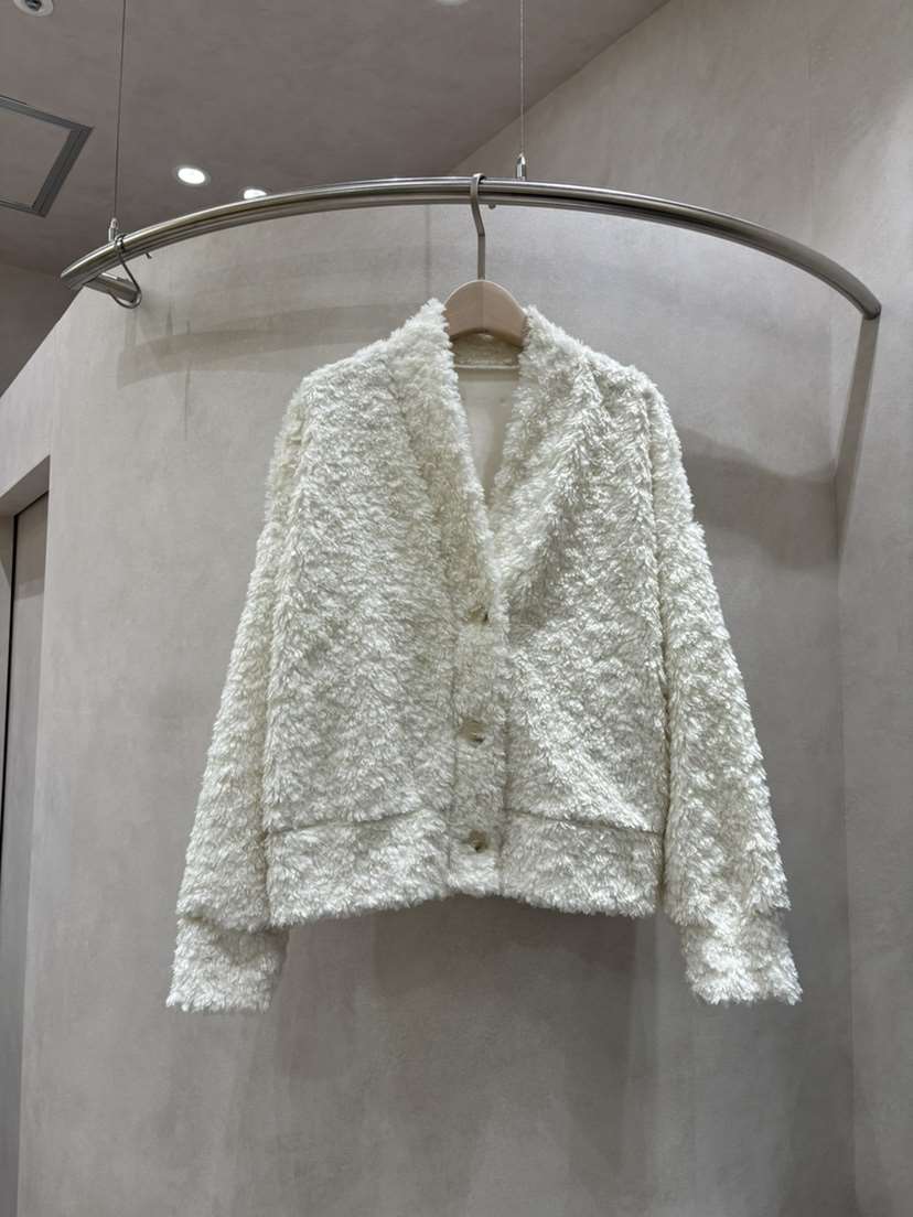 WHO IS SHE東大門㊣代購女士新款25秋冬真品夾克泰迪熊開衫WHO IS SHE夾克