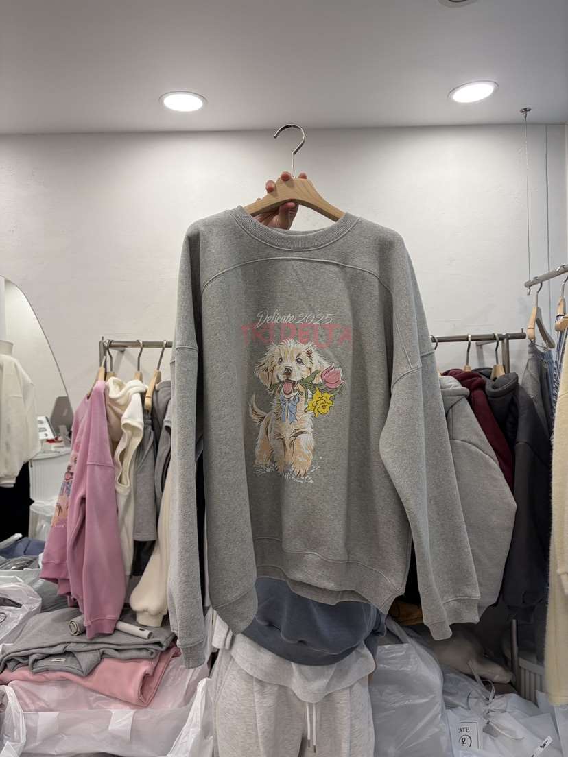 DELICATE東大門㊣代購女士新款真品人氣推薦熱賣時尚25秋冬衛衣DELICATE衛衣